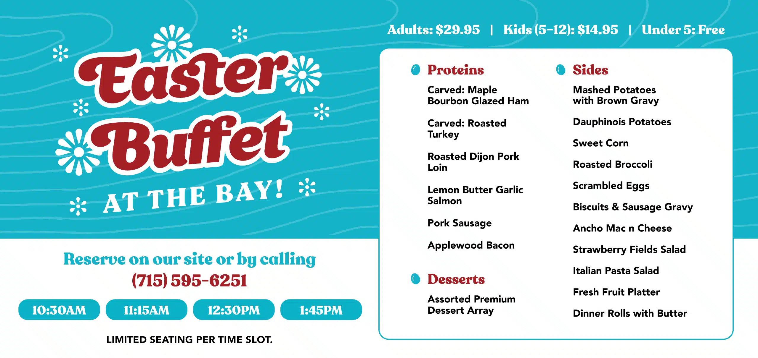 Image for an event at Eastbay Lodge