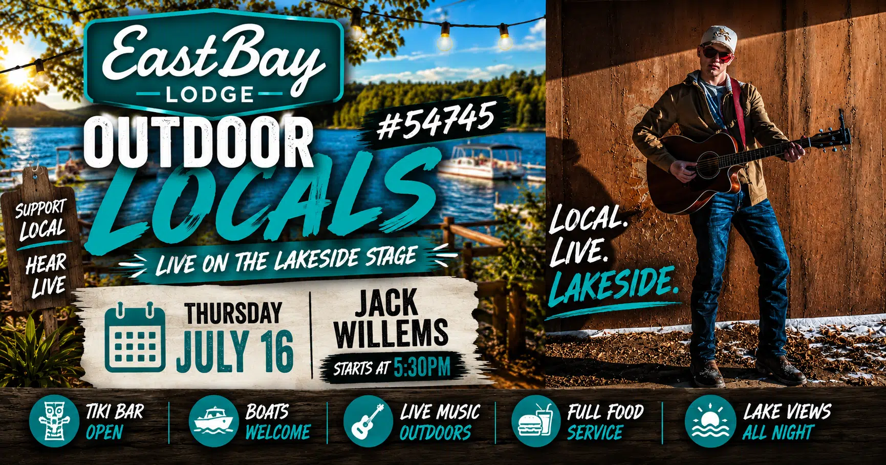 Image for an event at Eastbay Lodge
