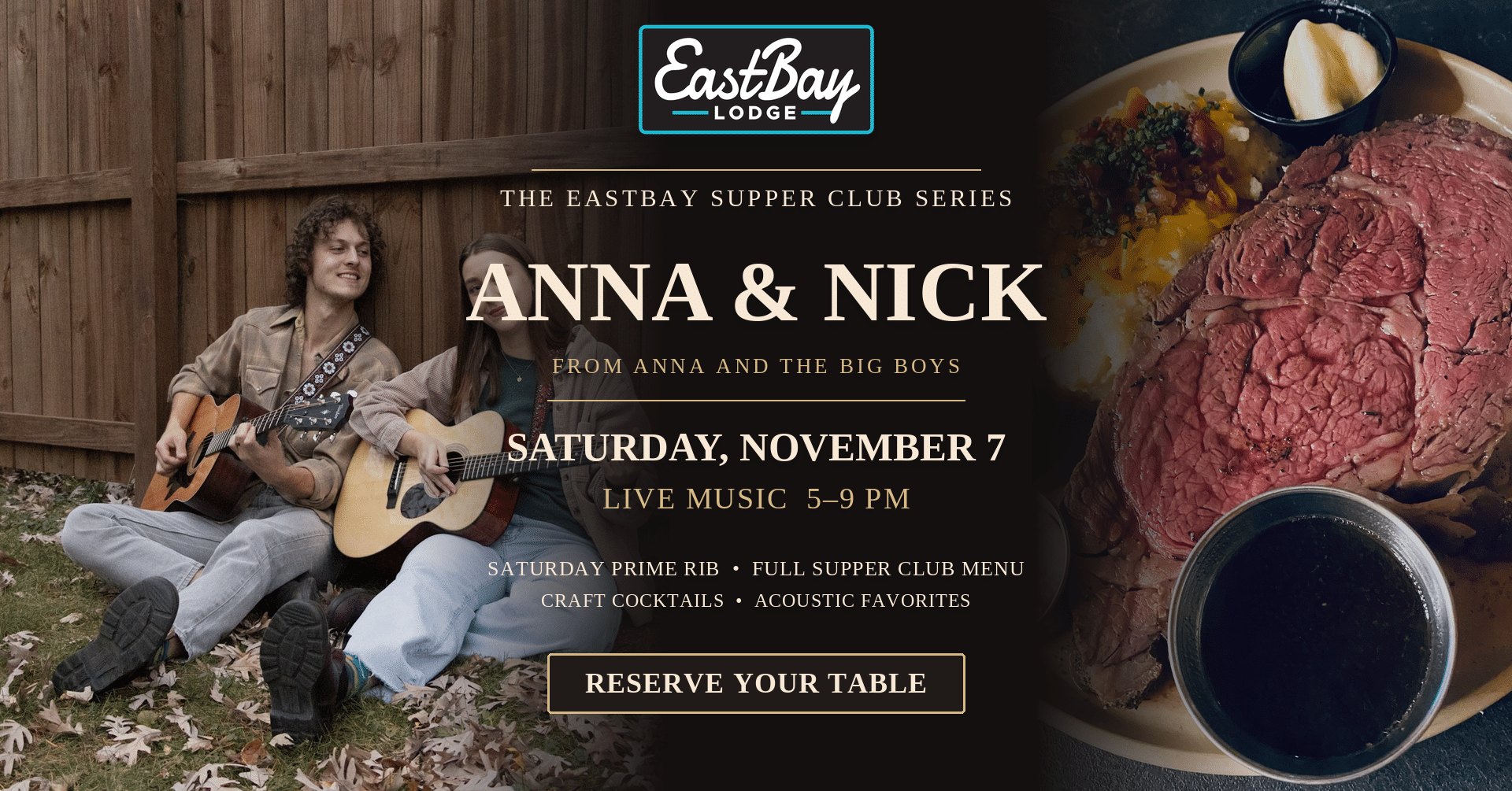 Image for an event at Eastbay Lodge