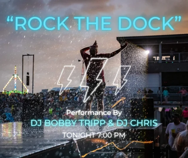 🎤 WEEKEND ON THE WATER – Starts TONIGHT
☀️ Outdoor stage? On.
🍹 Tiki bar? Flowing.
🎶 Vibes? High.

🍍 FRIDAY – ROCK THE DOCK
🕖 7–11PM | Deckside Stage
🎙 Karaoke • Open Mic • DJ Requests
🎧 Hosted by Bobby Tripp & DJ Chris
🔥 Holcombe’s unofficial talent show + the best Friday lake party in town.
🌴 Tiki bar opens at 4PM — pull up early.

🎸 SATURDAY – STACKED LINEUP
🍳 9–11AM: Breakfast
🎶 2PM: Josh White – Southern-rock edge
🎸 7PM: Chill Harder – Dolly to Cage the Elephant
💃 Come hungry, stay dancing. Deck open all day.

🍳 SUNDAY – BRUNCH & BANGERS
⏰ 10AM–3PM: $20.95 Full Brunch Buffet
🎶 1–4:30PM: Dylan Martinson LIVE
🔥 Nashville-recording artist + Bloody Mary = your Sunday anthem

🍕 WEEKLY CHEF SPECIALS (Wed–Sun):
• Locals Pizza – Sausage & Mushroom | $12 (DINE IN ONLY)
• Hawaiian Feature – Canadian Bacon, Pineapple, BBQ | $20
• Steak Frites – Filet, French onion jus, fries & asparagus | $32

—

📍 Full weekend schedule + details at
🌐 eastbayholcombe.com/events

#RockTheDock #EastbayLodge #LakeHolcombeVibes #TikiTime #LiveMusicAllWeekend