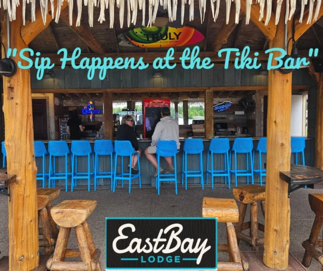 🌞 SATURDAY AT EASTBAY – 80° & ALL OUTDOORS
This weather? Unstoppable.
This lineup? Even better.
Let’s play.

🎤 ALL SHOWS OUTSIDE THIS WEEKEND
☀️ Deckside stage is live.
🍹 Tiki bar opens at 11AM.
🎶 Music from 2PM through the stars.

👟 Come early and…
‣ Play volleyball or cornhole
‣ Lounge lakeside with a cocktail in hand
‣ Let the kids run while you sneak away for ice cream + treats at the vintage camper (or grab one for yourself—we won’t tell)

🎶 SATURDAY’S MUSIC LINEUP
🕑 2PM – Josh White
Southern grit. Country soul. Powerhouse pipes.
🎸 7PM – Chill Harder
Female-led alt-rock from Dolly to Cage the Elephant. Let’s rage... responsibly.

🥩 TONIGHT – PRIME RIB SPECIAL
🔥 Served in our Supper Club setting, 4–9PM
Craft cocktails. Lakeside linens. You earned this.

🍳 SUNDAY BRUNCH BUFFET
🕙 10AM–3PM | $20.95
‣ Omelets, carved meats, hashbrowns, soups, sweets & more
🎶 Dylan Martinson LIVE 1–4:30PM – Straight from Nashville to the Northwoods.

—

🍕 WEEKEND SPECIALS (Wed–Sun):
• Hawaiian Pizza – Canadian Bacon, Pineapple & BBQ | $20
• Steak Frites – Filet, French Onion Jus, Hand-Cut Fries, Asparagus | $32

📍 Full lineup:
🌐 eastbayholcombe.com/events

#SaturdayAtEastbay #TikiTime #LiveOutside #LakesideSupperClub #HolcombeWI #PrimeRibAndPlaytime #CraftCocktailSeason #EastbayLodge