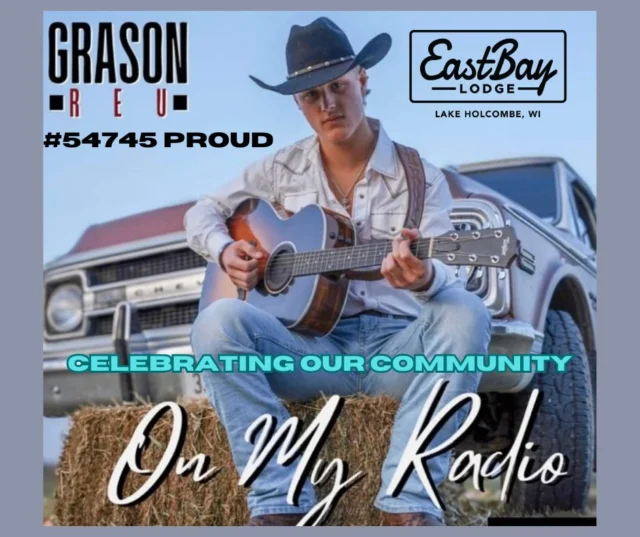 🎸 54745 PROUD 🎸
As one of our own makes a break for fame, we couldn’t be prouder.

Grason Reu, born and raised right here in Holcombe, an active band member of @Leather Mustang —and an Eastbay performer alum—just dropped his first-ever recorded single… and it’s one hell of a debut.

👉 Listen to the track here 👈

💬 Throw a kudos in the comments and drop a few words of encouragement—because it takes guts to put your art out into the world, and this young man just did it.

🎶 The biggest favor we can all do?
Give his new song a listen… maybe even a share.
Let’s boost that signal from Holcombe to wherever big dreams go next.

🎤 And don’t miss Grason LIVE at Eastbay on July 20th.

#54745Proud #GrasonReu #LeatherMustang #SupportLocal