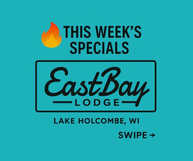 🔥 CHEF SPECIALS JUST DROPPED 🔥
7/17 – 7/23 | Eastbay Lodge | Lake Holcombe

Forget basic. This week’s lineup is loud, layered, and built to break diets. Come hungry — leave speechless.

🐟 Cashew Cod Dinner – $20
Two golden 4oz cod loins with a crunchy cashew crust, drizzled in miso chili glaze. Served with a broccoli-pepper blend and cilantro rice that deserves its own slow clap.

🥪 Gourmet Grilled Cheese – $15
Sourdough stacked with mozzarella, cheddar, bacon, sweet & spicy peppers, and avocado spread — served with house-cut fries straight from fry heaven. This one’s gooey, crispy, and completely illegal in three states.

🍕 Chicken Marsala Pizza – $20
A 16" showstopper with our house-made marsala mushroom sauce, mozzarella, parmesan, grilled chicken, and a hit of Italian herbs. Rich. Savory. Outrageous.

📍 Available all week or until the kitchen says "we’re out."
📸 Swipe for pics that make your stomach text you back
👊 Tag your flavor crew & let’s get messy

Eastbay Lodge
✨ Where specials slap harder than the screen door on a Saturday night