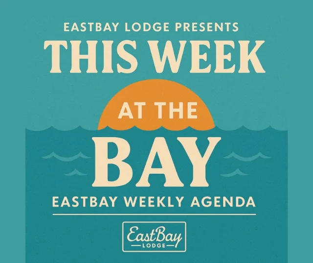 ⚓ THIS WEEK AT EASTBAY LODGE (AUG 4–10)
The sun’s out, the tiki’s glowing, and this week is stacked. Trivia. Pizza. Fish fry. Live music. Boat battles. If you’re not here, where are you?

🕚 Open Daily (Mon–Fri): 11AM–2AM
🍽️ Craft Bar + Supper Club Dining: 4–9PM
(except Friday—we’ll get to that.)

🧠 WED – TRIVIA NIGHT | 6PM
Teams of 2+ or just show up and we’ll seat you.
Prizes, food & drink specials, and ego-boosting fun.
#TriviaOnTheTiki

🍕 THURS – LOCALS NIGHT | 5:30–8:30PM
🎶 Jack Willems live
🍕 16” 2-topping pizzas – $12
🍺 Domestics – $3
🎯 Bags tourney’s on. It’s Holcombe’s night out.

🔥 FRI – YES, WE’RE OPEN (READ THIS)
Craft Bar, Salad Bar, and Supper Club closed Friday only for a private event.
BUT Sports Bar, Tiki, Patio = 💯 open!
🐟 Fish Fry starts at 4PM
🍔 Bar Menu 11AM–10PM
🎶 6–9PM Local Heroes Duo
🎤 9–11PM Rock the Dock is BACK – DJ Bob + Chris bring karaoke, open mic, & chaos.

🌊 SAT – STACKED
☕ Breakfast 9–11AM
🍹 Tiki opens 11AM
🎶 2:30–6PM Rich Schroeder
🎤 6–10PM CRAE WHITE BAND – He’s opened for Zac Brown, Lady A, Train… now it’s your turn.

🌅 SUN – BRUNCH + SUNSET SETS
🍳 Brunch 10AM–3PM
🎸 1–4:30PM Ryan McGlennen
🎤 4:30–7PM Ace & Swifty – acoustic legends with 50 years of friendship and harmony.

🚤 BATTLE OF THE BOATS – SATURDAY
🎯 Captain’s Meeting: Fri @ 6PM
⚔️ Boats launch Sat AM
Teams are set—now it’s your job to cheer ‘em on.
Costumes, chaos, and charity collide. Be there.

📣 Specials post coming separately.
📍 Eastbay Lodge – Lake Holcombe, WI
#ThisWeekAtEastbay #CraftBarCrush #LakeLifeLouder