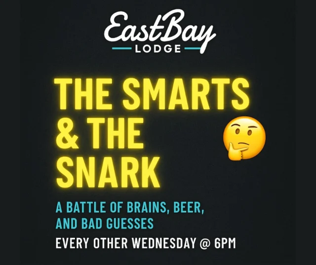 🧠 TRIVIA NIGHT — WEDNESDAY @ 6PM 🧠

Come alone? Coach Parker will adopt you on the spot.
Bring a team? Fine—go full dictator and boss your friends around.

Either way, you’re in for:
✨ Community (the kind with cocktails).
✨ Fun (the kind where you heckle strangers).
✨ Prizes (aka shiny objects to prove you’re smarter than the lake crowd).

Starts at 6PM sharp.
Miss it, and congratulations—you just became the bonus question nobody wanted.