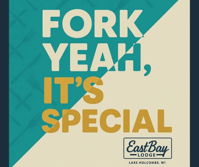 🥩 Fork Yeah, It’s Special 🥩
Valid Thursday 09/04 – Wednesday 09/10

🔥 Chef Dinner Special
Black & Bleu 10oz New York Strip — A blackened Ranch brand strip, crusted with bleu cheese crumbles and paired with house-made ancho pepper & provolone mac ’n’ cheese. This one doesn’t play around. $28

🍕 Sports Bar Special
Rustic Flatbread — House-made flatbread layered with chicken alfredo, bacon, and broccoli. A little rustic, a lot of flavor. $14

🍳 Pizza Special
Breakfast Pizza — Sausage gravy sauce, bacon, sausage, cheese, scrambled eggs, and a sprinkle of chives. Breakfast, but better. $20

Forks ready. Mouths watering. Let’s roll.
#ForkYeah #54745 #EastbayEats