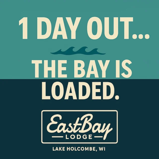 🚨 Summer doesn’t end on a calendar, it ends on our terms. 🚨
Tomorrow, Eastbay pulls the pin. Labor Day Weekend = no brakes, no rules, just one last riot on the lake. 🌊

⏰ Hours
Mon–Fri → 11AM–close (when the last one quits)
Sat → 9AM open
Sun → 10AM open

🍴 Dining

Sports Bar Menu → 11AM–10PM daily

Supper Club → 4–9PM nightly (Limited Menu Thursday–Monday) → reservations open

Craft Bar → 4–9PM nightly

Tiki Bar → Thurs/Fri 4PM • Sat 11AM • Sun Noon (weather decides — pack a hoodie)

🎶 Entertainment & Events

Thursday – #54745 Night
🎸 Kim Negus (Kaiged Acoustics) • 5:30PM
$12 16” pizzas • $3 domestics

Friday
🎸 The Bear Creek Band • 6–10PM

Saturday – Full Send Day 🚨
🌽 Cornhole Tournament • 12PM (last few spots)
🎯 Dunk Tank for Charity • 12:30PM
🎸 Madlee • 2:30–5:30PM
🎸 Man2Man w/ Margie Ann • 6–10PM
🏈 Green & Gold Legends arrive ~6PM
🎟️ Raffles & Giveaways → ALL DAY (autographed merch + Packers tickets)

Sunday – Brunch + Bangers
🍳 Brunch • 10AM–3PM
🎸 Dylan Martinson & Eli Locke • 1–5:30PM
🎸 7000 Apart (Full Band) • 6–10PM

Monday – Stretch It Out
🎸 Zakk Grandahl • 1–4:30PM

🎟️ Plus tailgate games, football toss comps, raffles, giveaways — the whole nine.

💙 Bottom line: The Last Splash detonates TOMORROW. Pack your hoodie, clear your calendar, and come thirsty.

#EastbayLodge #LakeHolcombe #lastsplashofsummer