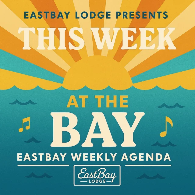 🌊 What’s On Dock: Sept 15–21 @ Eastbay Lodge

Holcombe’s shoreline heartbeat? Still thumping. Here’s the playbook 👇

Mon – Recovery Day 🍹
Tampa Bay vs Houston • 6 PM

Thu – Locals #54745 🍕
Pizza $12 • Domestics $3 • Live: Zeke Fitz
Dolphins vs Bills • 7:15 PM

Fri – Fish Fry Fridays 🐟
Cod or Walleye $15 • $5 Old Fashioneds
Live: Local Heroes Duo • 5:30 PM

Sat – Big Day @ the Bay 🎸
Badgers vs Maryland • 11 AM
🥩 MEAT RAFFLE • 1 PM
Prime Rib Supper Club
Live: Nick Rivers • 2:30–6 PM

Sun – Packers Tailgate 🏈
Tailgate 10:30 AM • Kickoff: Cleveland @ Green Bay
Games • Prizes • Food Specials • Cheese Hat 🧀

🔥 Eastbay = where the shoreline never sleeps + Sundays feel like Lambeau South.

👉 Tag your crew, stake your spot, and let’s run this week back Bay-style.