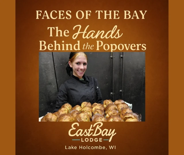 At Eastbay Lodge, it’s never just food.
It’s the hands that make it. The hearts that serve it. And the stories that walk through our doors every single day. 💙

Every plate that leaves our kitchen carries more than flavor — it carries passion, care, and a little bit of pride from a team that truly loves what they do.

Behind every smile is someone who believes your experience matters — not just that you’re fed, but that you’re seen.

So when you sit down at Eastbay, know this:
Every drink poured, every meal plated, every laugh shared — it’s all done with love for the people who make this place what it is.

And spoiler alert: those popovers you can’t stop talking about?
They’re made in-house, from scratch, every single day. 🩵

Because at Eastbay, it’s not just dinner.
It’s heart, hospitality, and a whole lot of home.

#EastbayLodge #BayNation #LakeHolcombe #HeartOfTheBay #HospitalityWithHeart #Locals54745 #PopoversMadeWithLove