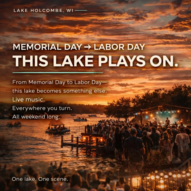 **🎶 Memorial Day → Labor Day… this lake plays on.**

There’s something special happening on Lake Holcombe in the summer.

And it’s bigger than any one bar.
Bigger than any one stage.
Bigger than any one night.

It’s a **shared rhythm**.

From dock to dock, all across this lake, live music shows up—
for the locals who call this place home,
for the families who come back year after year,
and for the people discovering it for the first time.

And the truth is…
this doesn’t happen by accident.

It happens because places like
**The Timberlodge**,
**Phat. Bob’s**,
**Pine Drive**,
and **Eastbay Lodge**

We all believe in the same thing:

👉 That live music matters.
👉 That community matters.
👉 That when one place is busy, the lake is alive.

We’re all different.
Different vibes. Different crowds. Different stages.

But we’re united in building something that people feel the moment they get here.

A lake that doesn’t compete—
it **shows up for each other**.

And we couldn’t be more proud to be part of that.

Now… we couldn’t not shamelessly promote ourselves here—
because while this whole lake is something special…

we fully expect you to spend the majority of your time, money, and fun at **Eastbay Lodge**.

*(kidding… kinda 😏)*

But seriously—make your rounds.
Experience it all.

And when the day turns into night…
we’ve got a feeling we’ll see you.

#LakeHolcombe
#LiveMusicOnTheLake
#MemorialToLaborDay
#SupportLiveMusic
#EastbayLodge