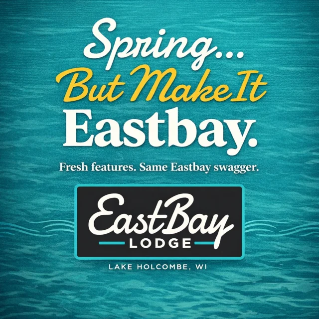 Spring showed up… and we took that personally. 🌊

April specials just dropped at Eastbay Lodge — and let’s be clear:
this isn’t a “light spring menu.”

This is a cancel your plans and come hungry situation.

🍕 The Mango Jamaican
Sweet. Heat. Slightly aggressive. (In a good way.)

🍗 Asian Bay Wings
Sticky. Crispy. Not sharing these… don’t even pretend you are.

🥩 Cast Iron Ribeye
16oz of “yeah… I made the right decision.”

Go ahead, tell yourself you’re just stopping in for a drink.
We support that lie.

👉 Swipe. Pick your fighter. Regret nothing.

📍 Eastbay Lodge – Lake Holcombe, WI
Where spring hits different… and portions don’t mess around.

👉 Reservations (before everyone else beats you to it):
https://www.eastbayholcombe.com/reservations/