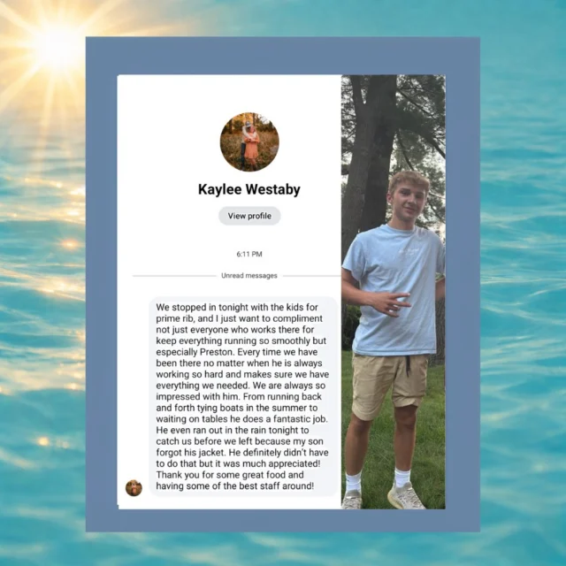 We talk about it all the time…
but this is what it actually looks like.

Kayla sent us a message after her visit and was kind enough to let us share it—and this is the kind of stuff that means everything to us.

Yes, Preston is in the spotlight here (and deservedly so)…
but this is bigger than one person.

This is about a team.

At Eastbay, we hire hearts.
We hire grit.
We hire people who genuinely care about the experience you have the second you walk through our doors.

Because for us, it’s simple:
People first. Profit second.

And when you get that right… everything else follows.

This place works because of them.
Eastbay thrives because of them.

And for the record—our team lives for this kind of feedback.
They don’t just appreciate it… it pushes them to go even harder for the next guest, the next table, the next moment.

Kayla—thank you for taking the time.
And to our crew… this is who you are.

The people make the place.