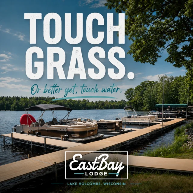 Touch grass.

Or better yet, touch water.

The weekend starts tomorrow at Eastbay.

Live music.
Fish fry.
Prime rib.
Brunch.
Tiki Bar.
Volleyball.
Karaoke.
Dockside views.

Some people stop in.

Others accidentally spend all day here.

Reserve your table:
https://www.eastbayholcombe.com/reservations/

📍 EastBay Lodge – Lake Holcombe